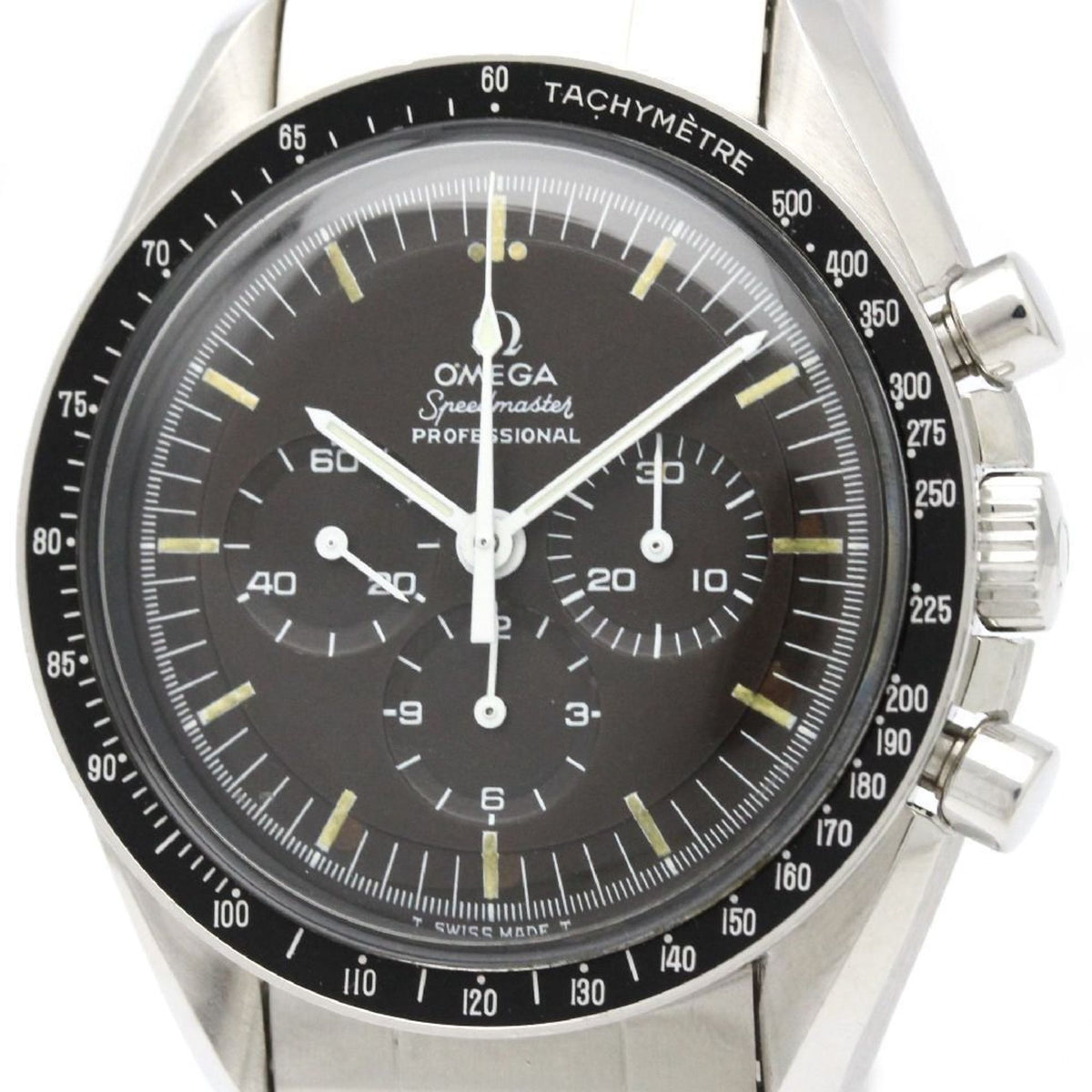 Pre-Owned Omega Speedmaster Mechanical Stainless Steel Men's Sports Watch 145.022