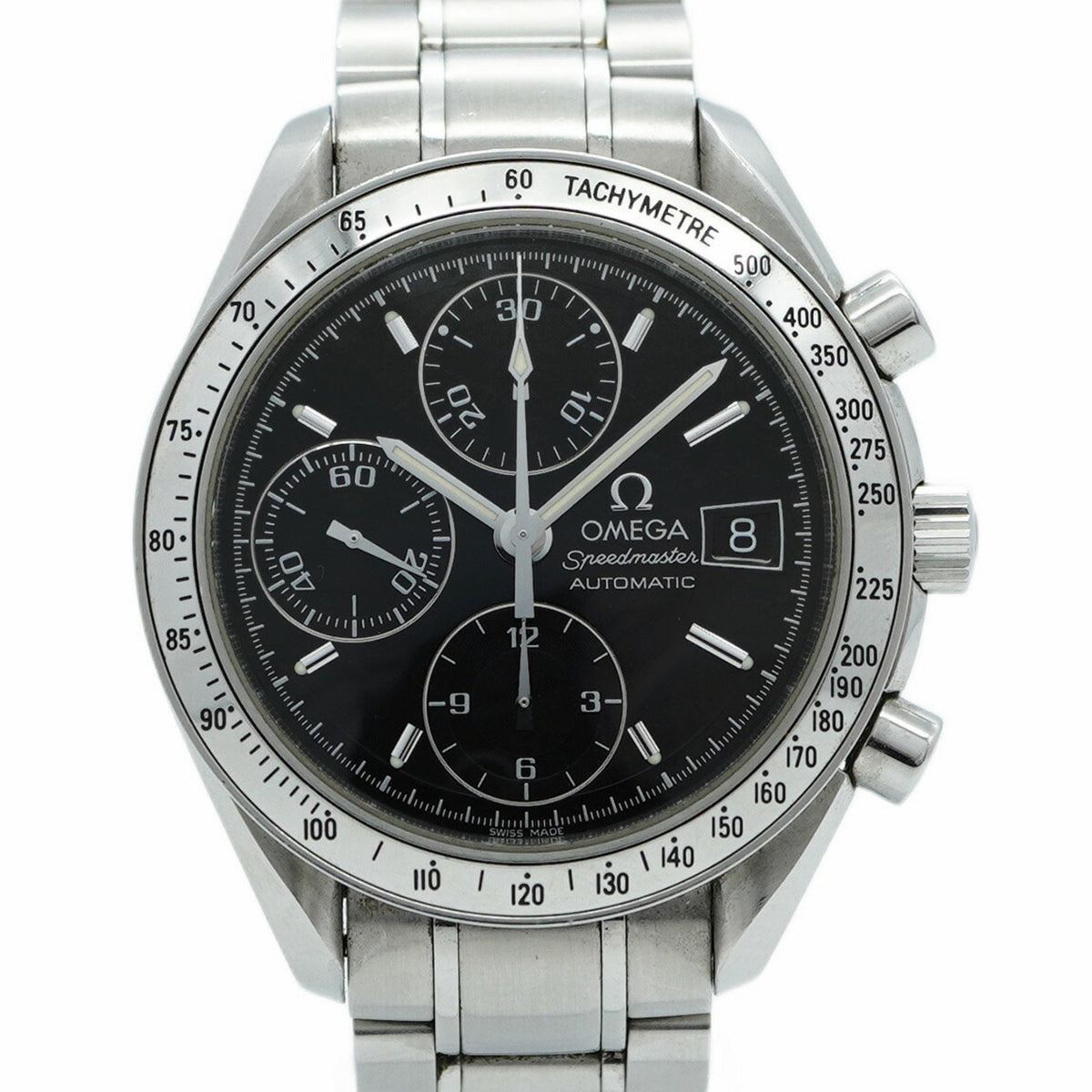 Pre-Owned Omega Speedmaster 3513.50 Black Dial Men's Watch