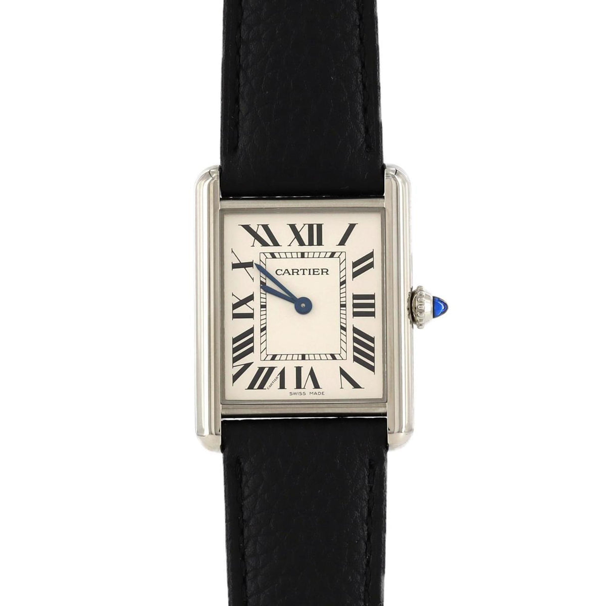 Pre-Owned Cartier Tank Must LM WSTA0041 SS Wristwatch Quartz