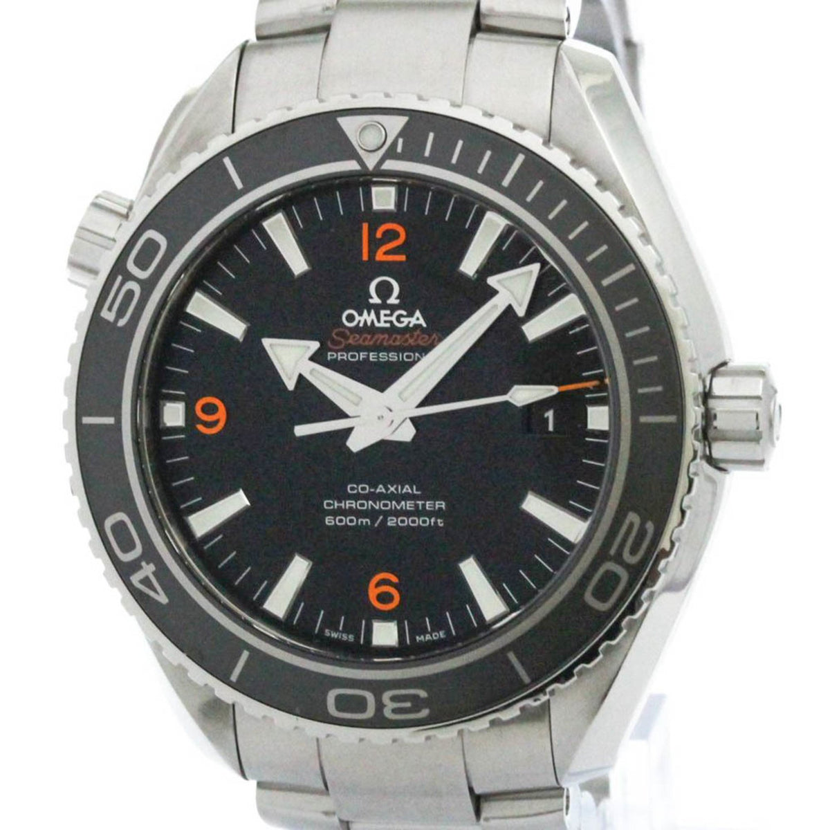 Pre-Owned OMEGA Seamaster Planet Ocean 600M Watch 232.30.42.21.01.003 Polished