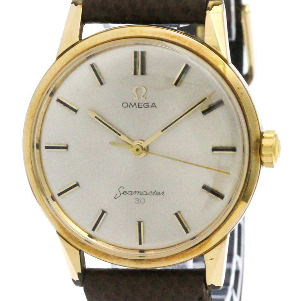 Pre-Owned Vintage OMEGA Seamaster 30 Cal 286 Gold Plated Watch