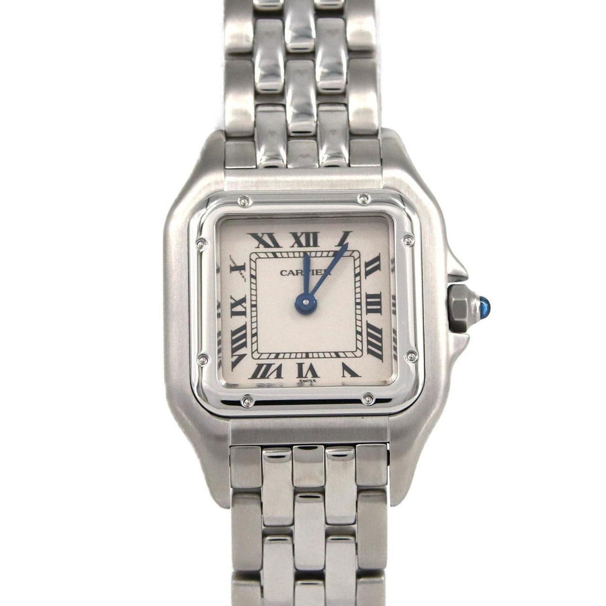 Pre-Owned Cartier Panthere SM W25033P5 Stainless Steel Quartz Watch