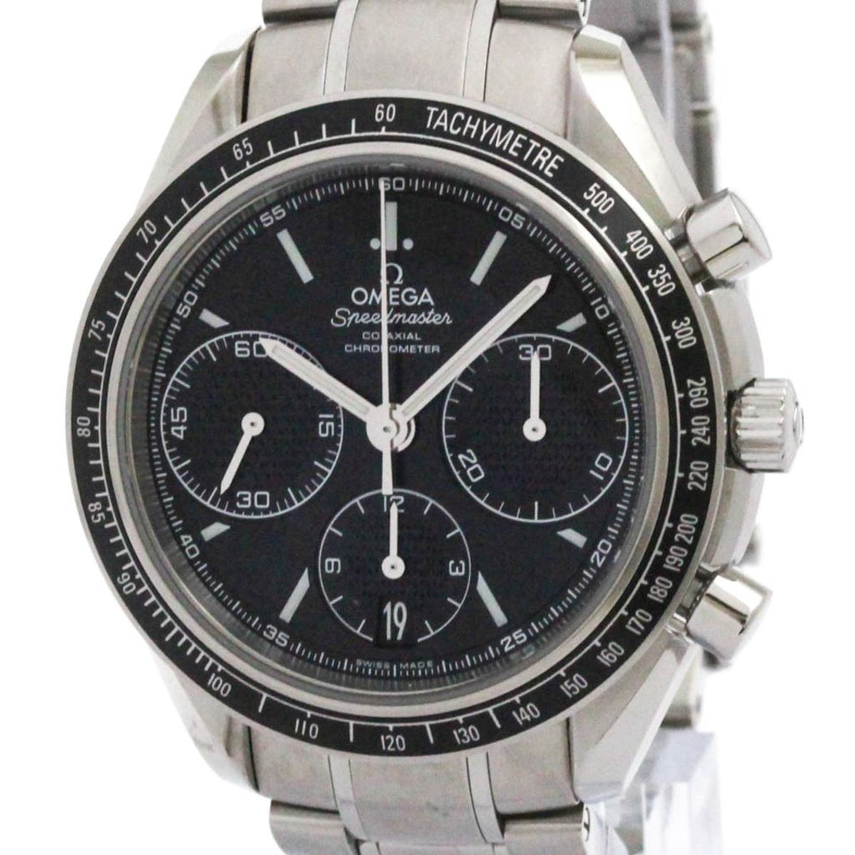 Pre-Owned OMEGA Speedmaster Racing Co-Axial Watch 326.30.40.50.01.001 Polished