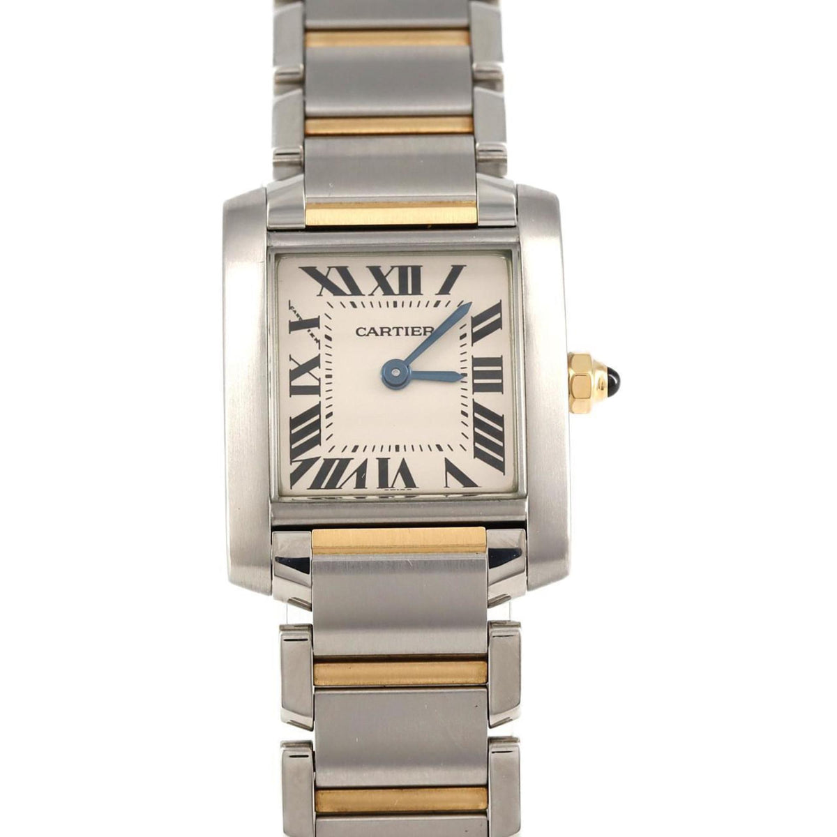 Pre-Owned Cartier Tank Francaise SM Combi W51007Q4 SSxYG Wristwatch Quartz