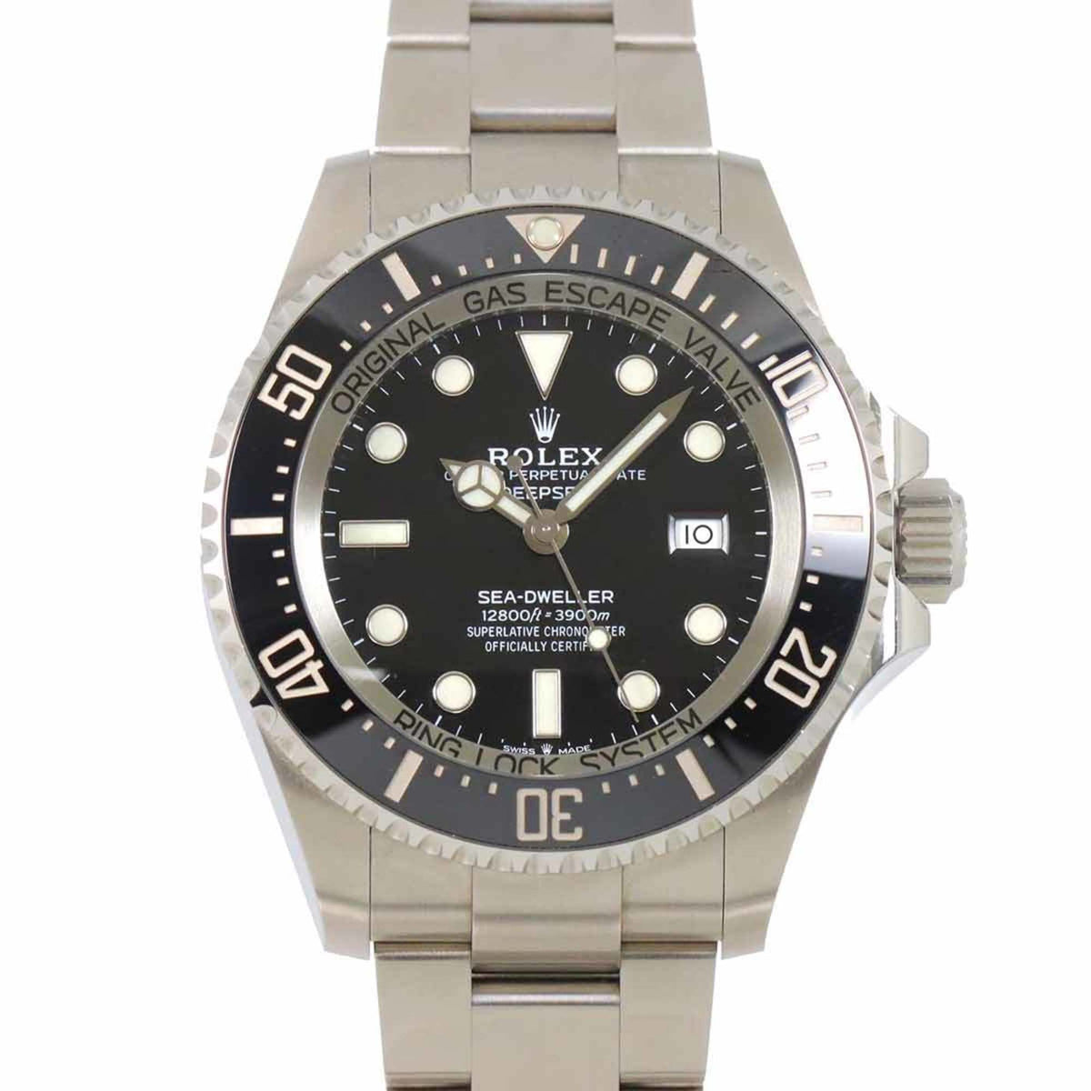 Pre-Owned Rolex Sea-Dweller Deepsea 126660, Random Number Roulette, Men's Watch, Date, Automatic, Self-Winding