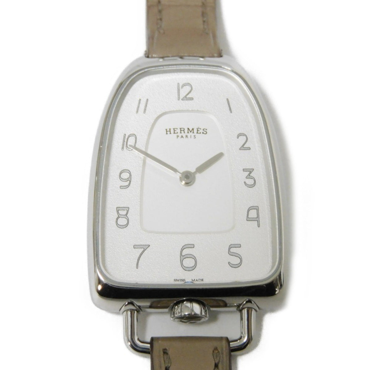 Montre Hermès d'occasion HERMES Galop d'Hermès GM Quartz SS GA1.210 Femme