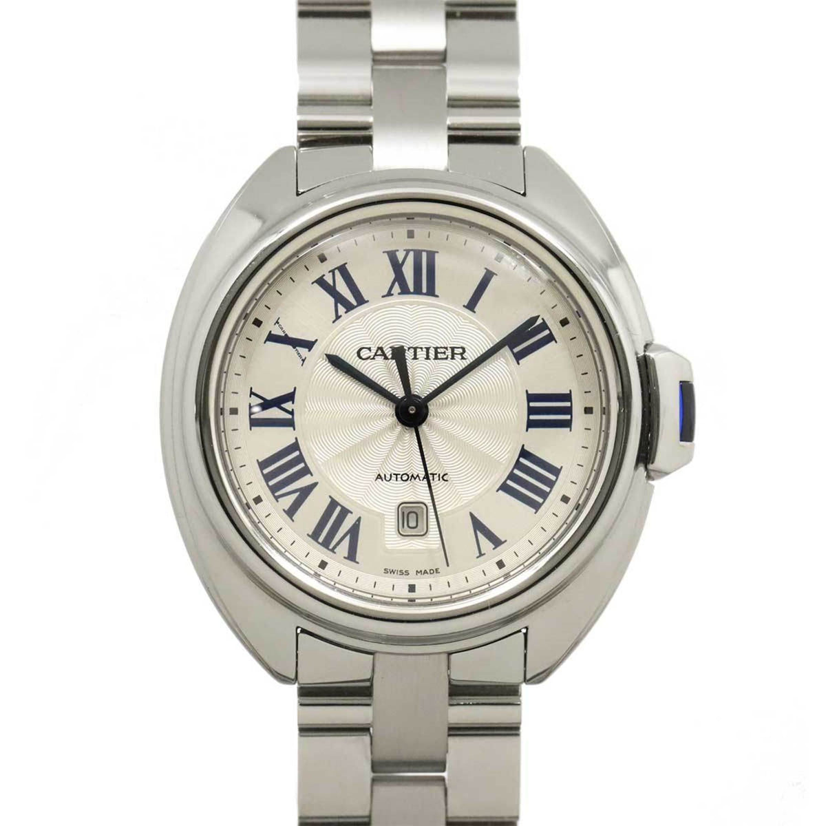 Pre-Owned Cartier Cl? de WSCL0005 Date Women's Watch Silver Automatic