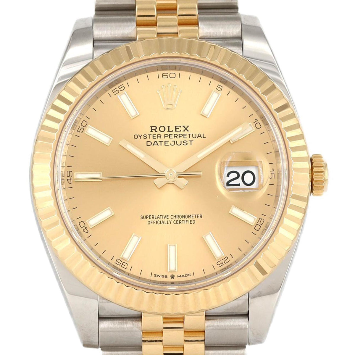 Pre-Owned Rolex Datejust 126333 SSxYG Automatic Watch, Random Number