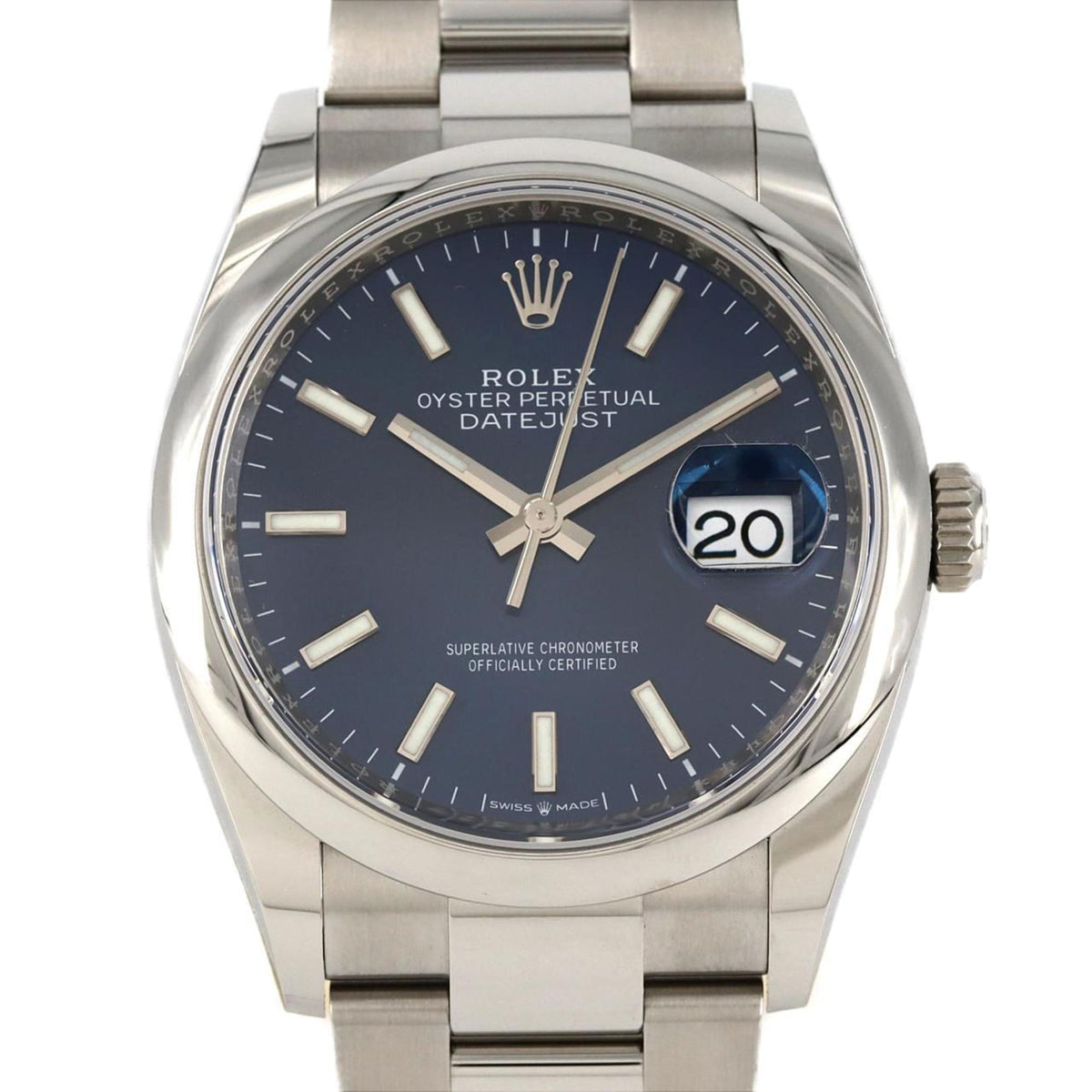Pre-Owned Rolex Datejust 126200 Stainless Steel Automatic Watch, Random Number