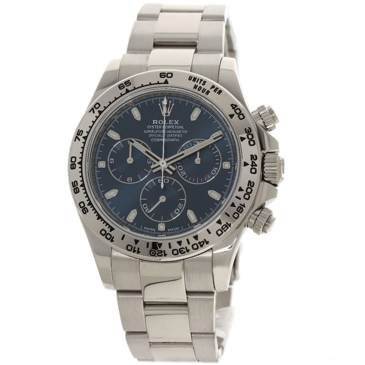 Pre-Owned Rolex Cosmograph Daytona 116509 Watch, 18K White Gold/18KWG, Men's