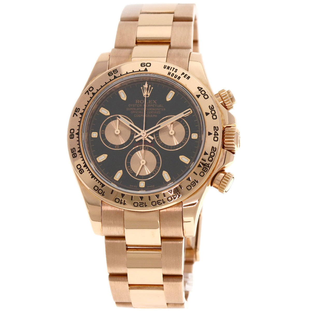 Pre-Owned Rolex Cosmograph Daytona 116505 Watch in 18K Pink Gold/Everose Gold for Men