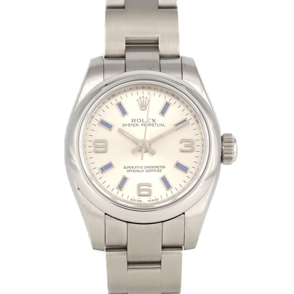 Pre-Owned Rolex Oyster Perpetual 176200 SS Wristwatch Automatic M Series