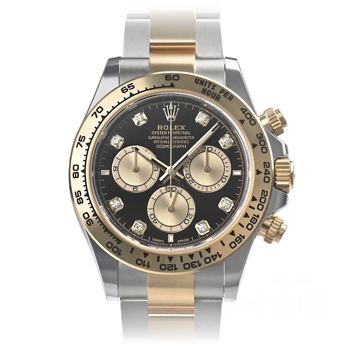 Daytona 40.00 mm Black Dial in Stainless Steel - 126503-0002
