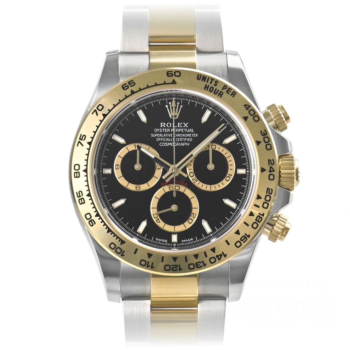 Daytona 40.00 mm Black Dial in Stainless Steel - 126503-0003