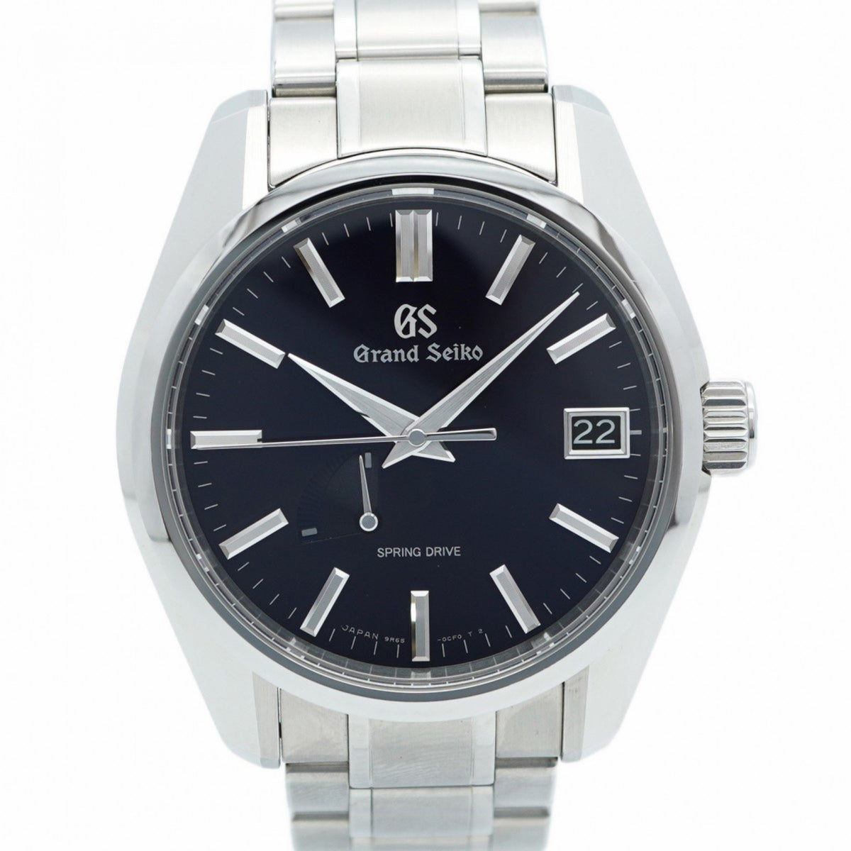 Pre-Owned Seiko Grand 9R65-0CV0 Navy Dial Men's Watch