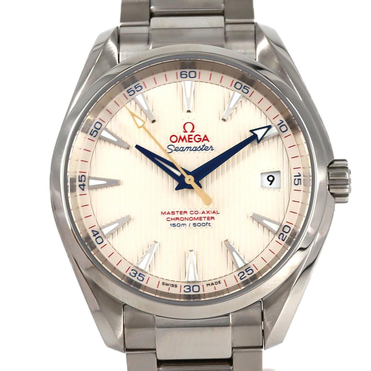 Pre-Owned OMEGA Seamaster Aqua Terra Golf Ryder Cup 231.10.42.21.02.004 SS Wristwatch Automatic