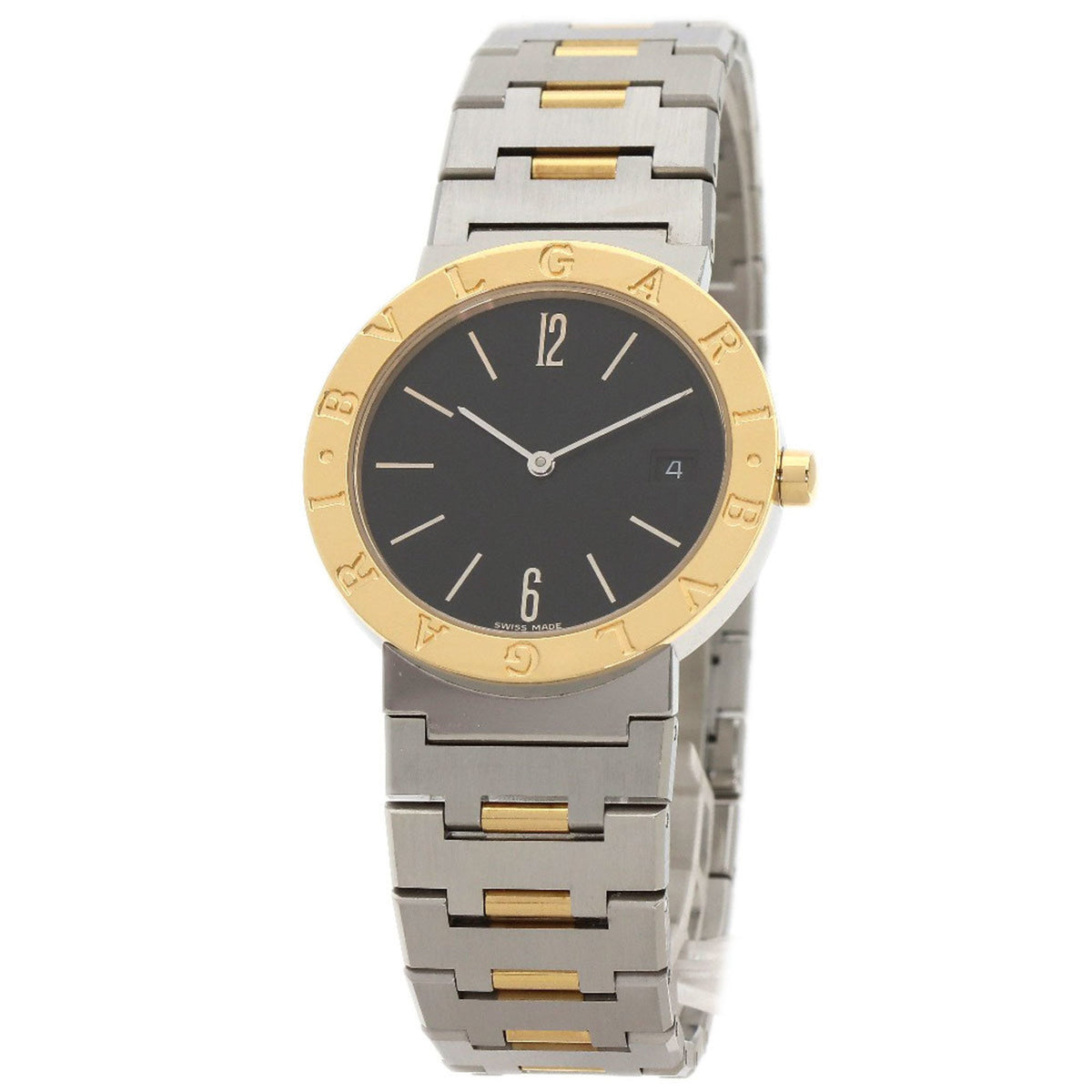 Gebrauchte BVLGARI BB33SGD Armbanduhr Edelstahl SSxK18YG Herren 
