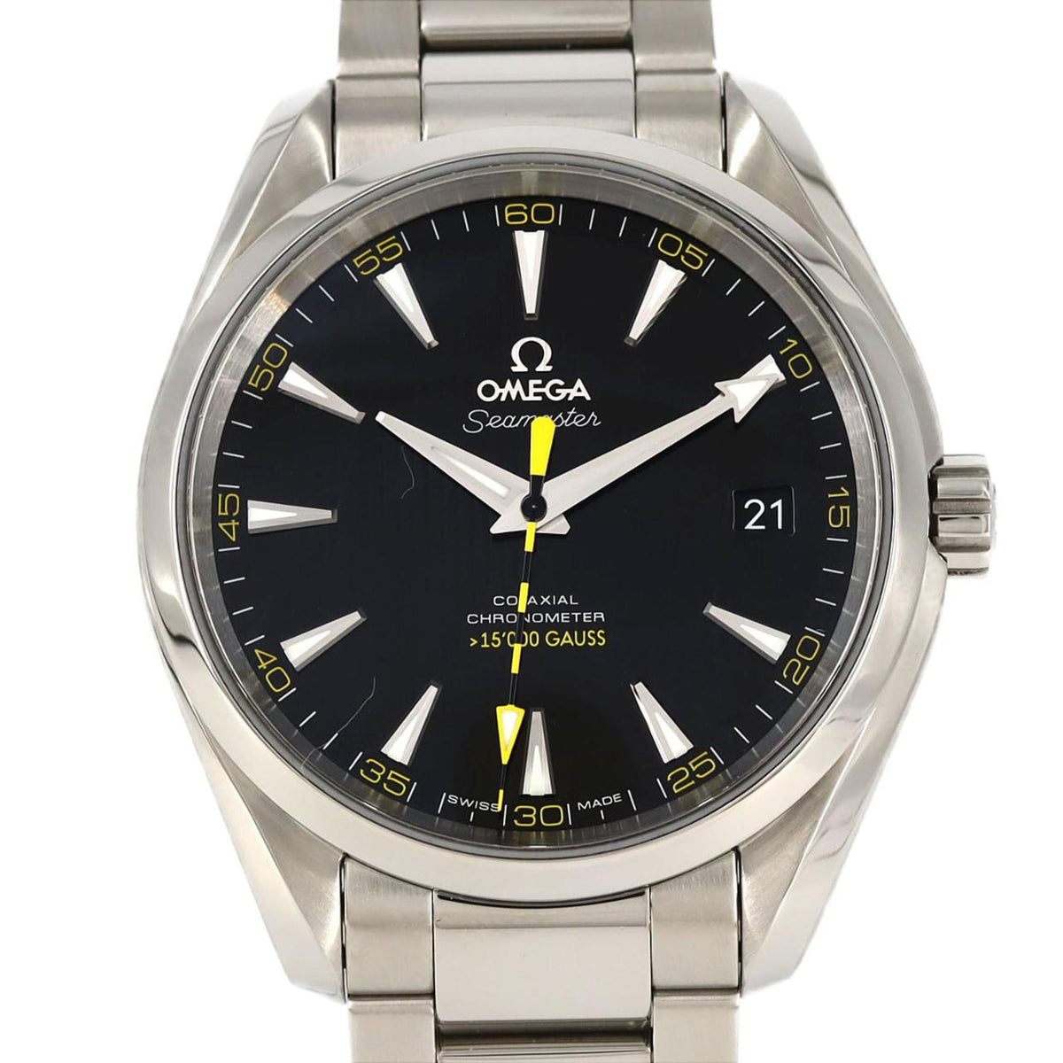 Pre-Owned Omega Seamaster Aqua Terra 15000 Gauss 231.10.42.21.01.002 Stainless Steel Automatic Watch