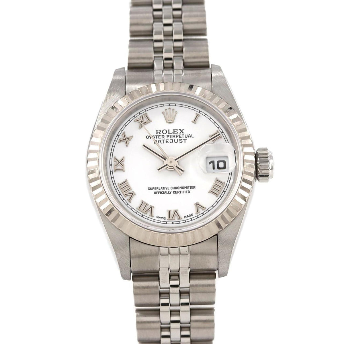 Pre-Owned Rolex Datejust 79174 SSxWG Automatic Watch P-Serial