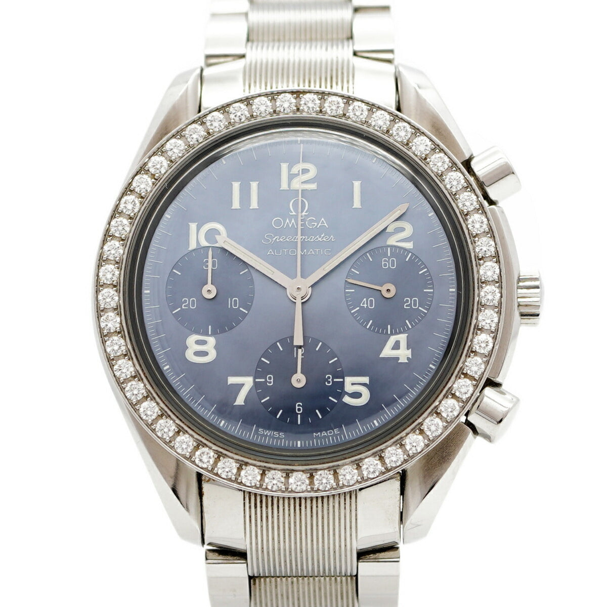 Pre-Owned Omega Speedmaster 3515.73 Blue Dial Men's Watch