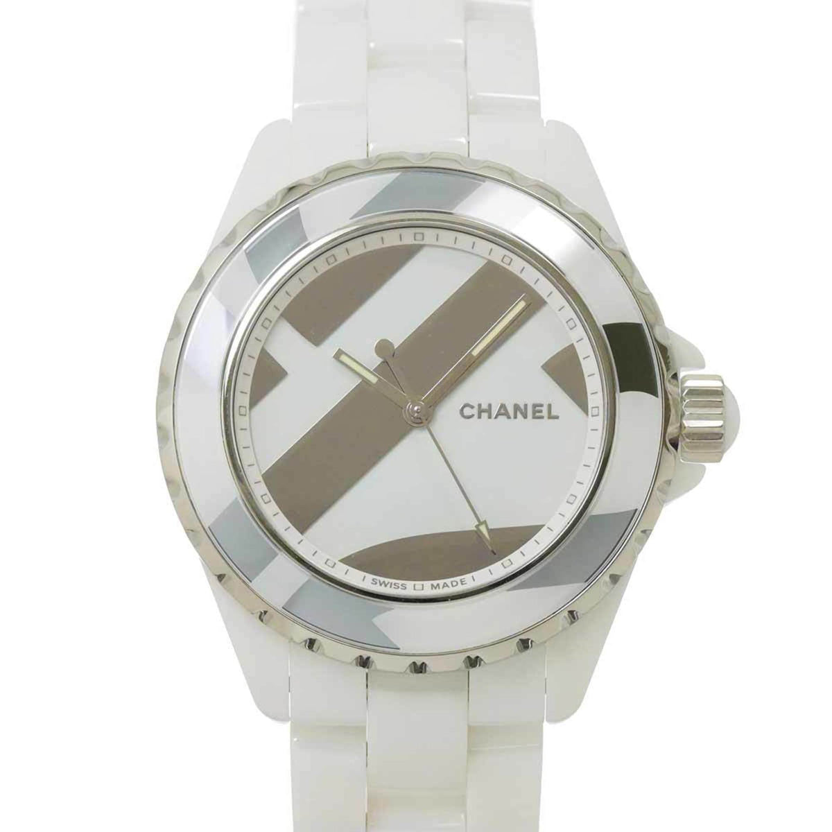 Pre-Owned CHANEL J12 Untitled 38mm H5582, Limited Edition of 1,200 pieces worldwide, Men's Watch, White Ceramic, Automatic,