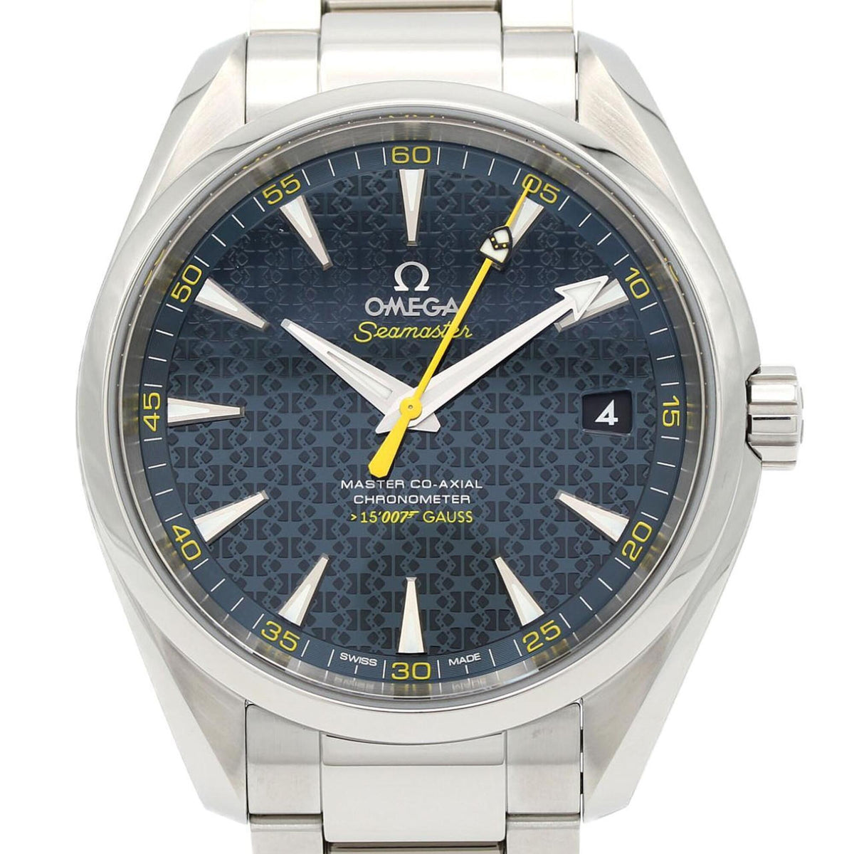 Pre-Owned Omega Seamaster Aqua Terra James Bond "007 LIMITED" 231.10.42.21.03.004 Stainless Steel Automatic Watch