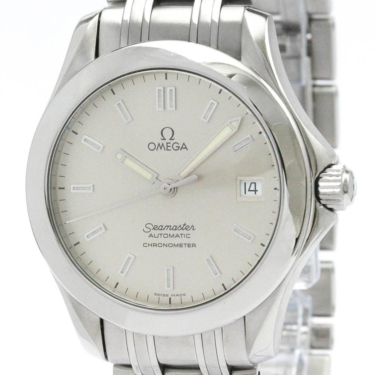 Pre-Owned Polished OMEGA Seamaster 120M Chronometer Steel Automatic Watch 2501.33 BF579979