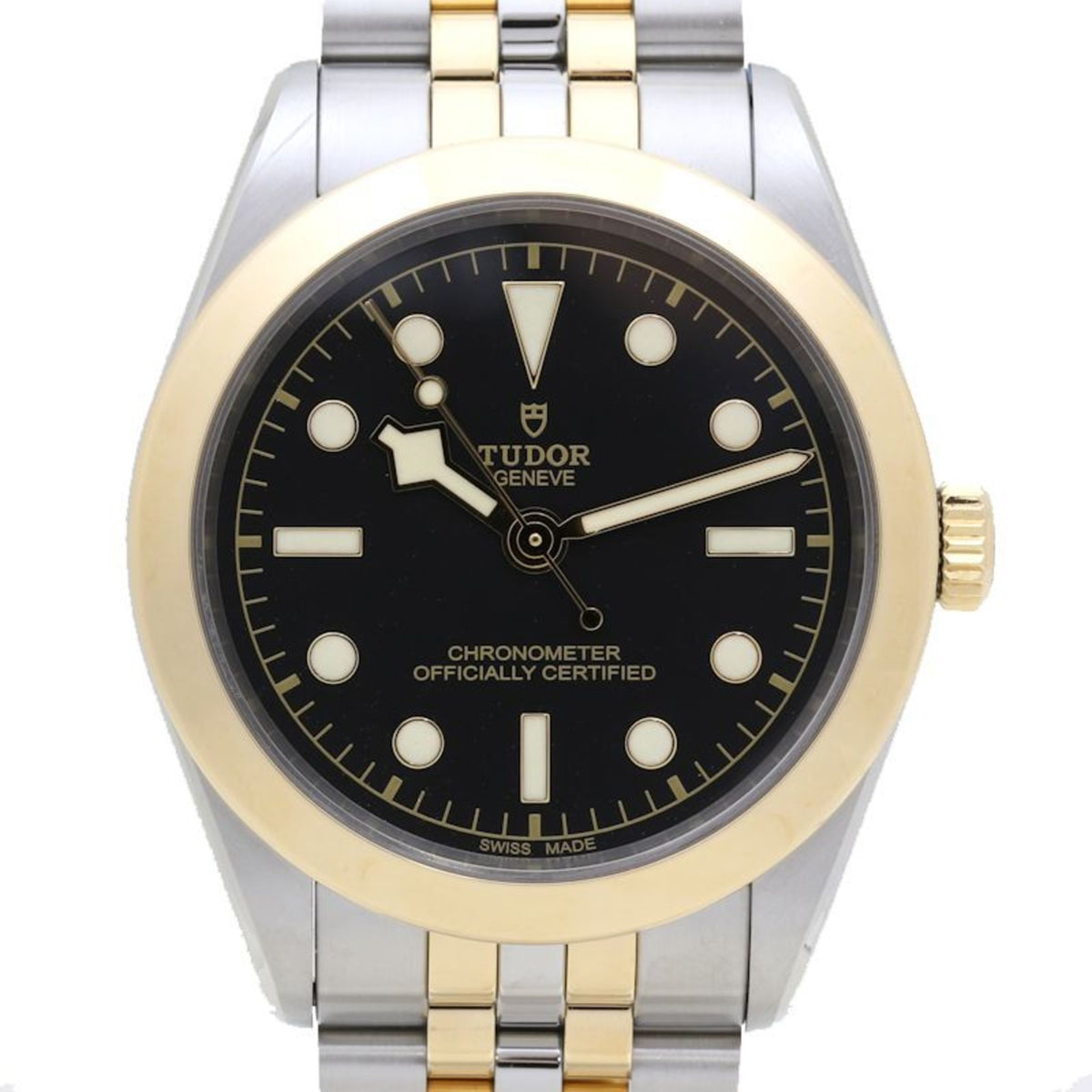 Pre-Owned TUDOR Black Bay 39 M79663-0006 K18YG Yellow Gold x Stainless Steel Men's 39618 Watch
