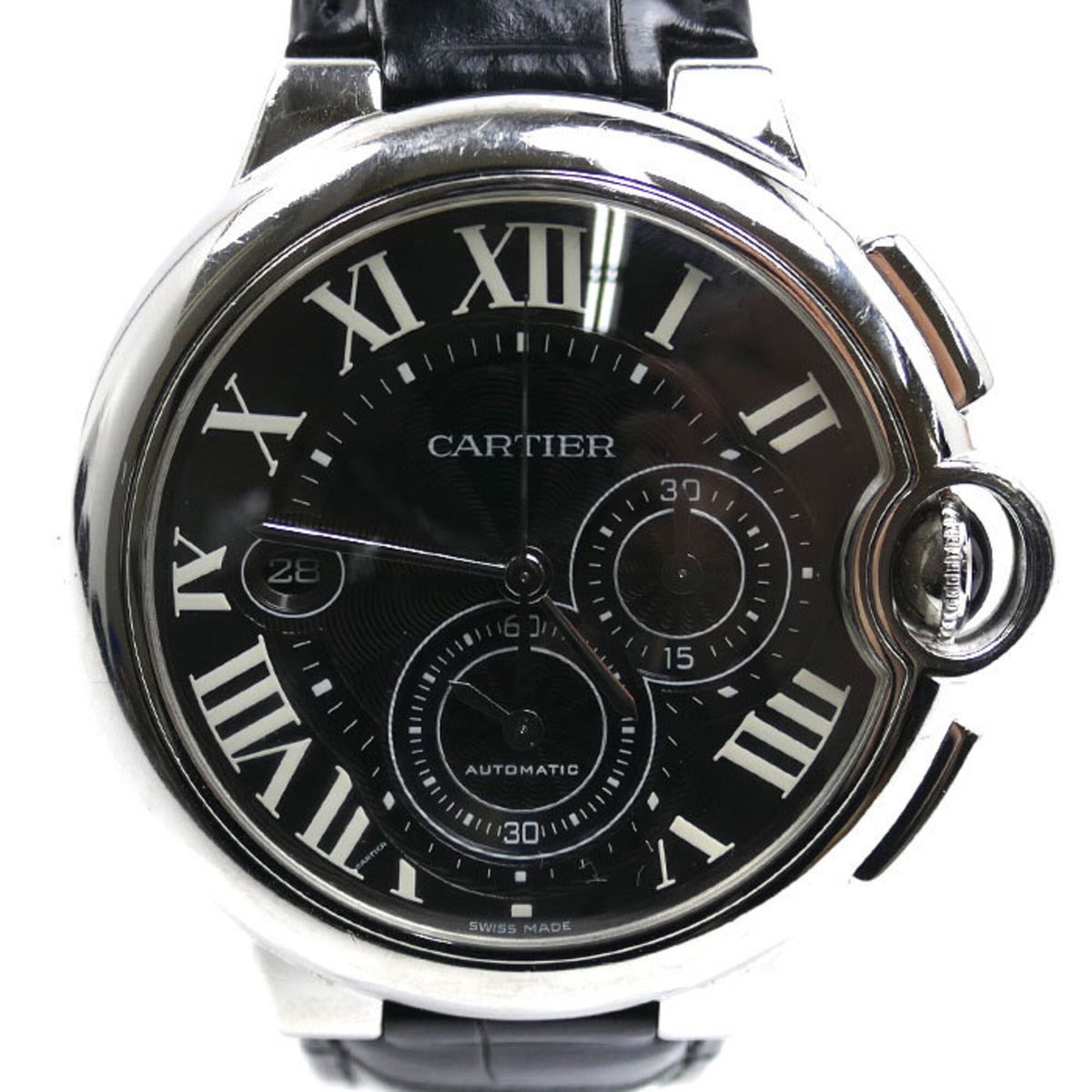 Pre-Owned CARTIER Cartier Ballon Bleu Chronograph Automatic Watch W6920052 Men's