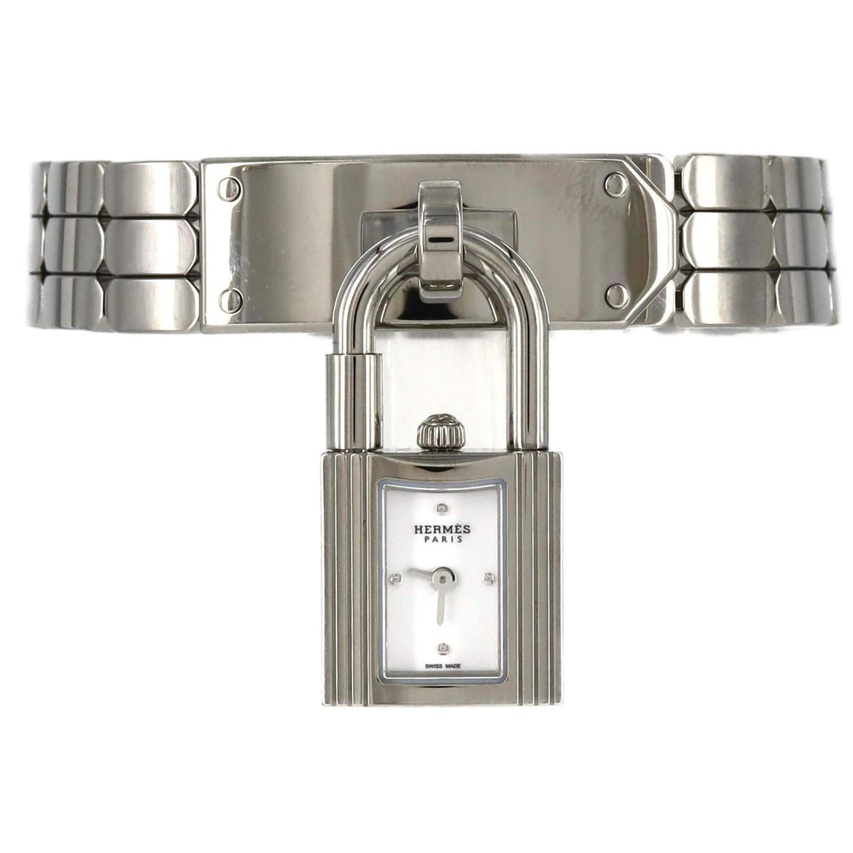 Montre à quartz Hermes Kelly KE4.110 SS d'occasion 