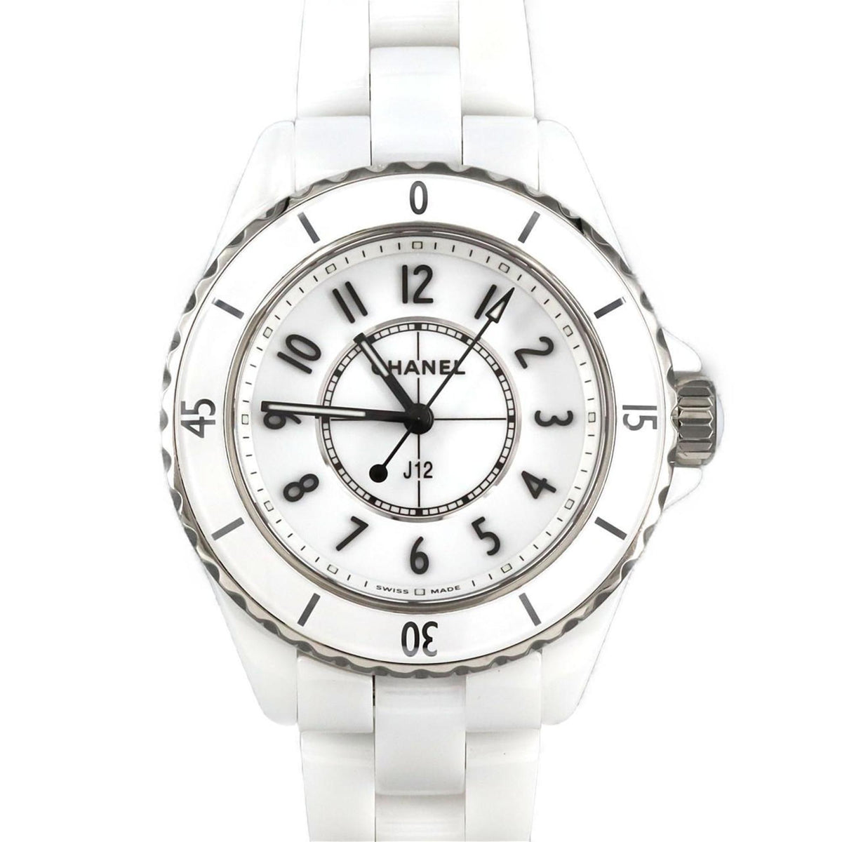 Montre Chanel J12 33 mm en céramique H5698 d'occasion à quartz 