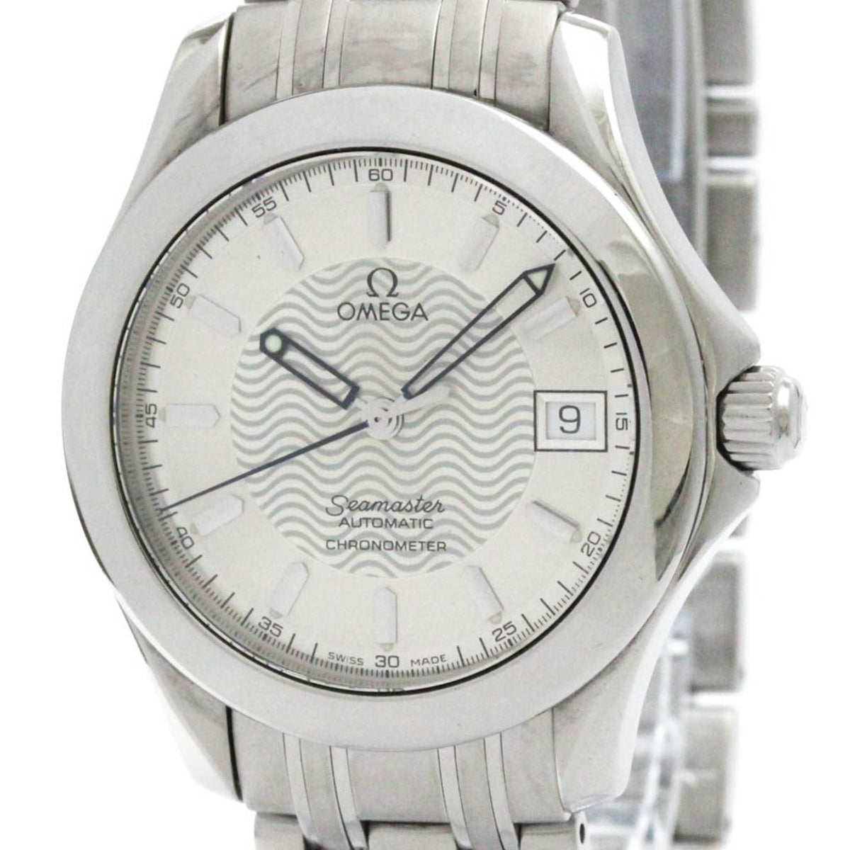 Pre-Owned Polished OMEGA Seamaster 120M Chronometer Steel Automatic Watch 2501.31 BF576534