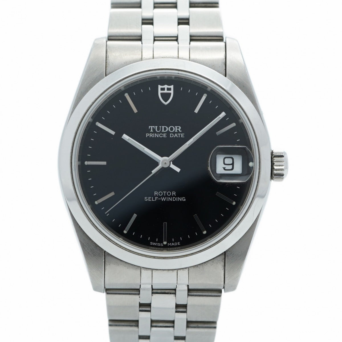 Pre-Owned Tudor Princess Date 74000 Black Dial Men's Watch