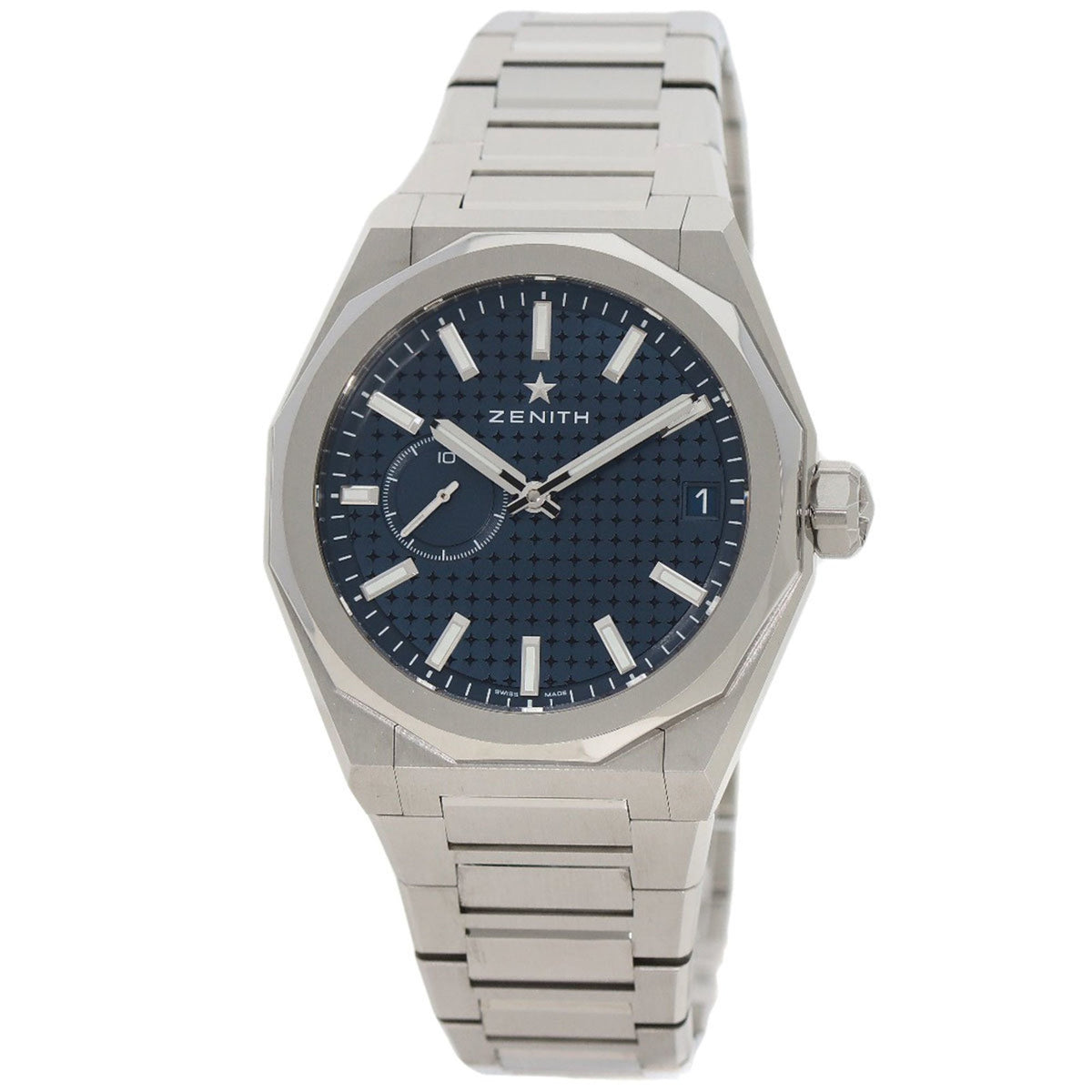 Pre-Owned Zenith 03.9300.3620 51.I001 Defy Skyline Date Watch Stainless Steel SS Men's ZENITH