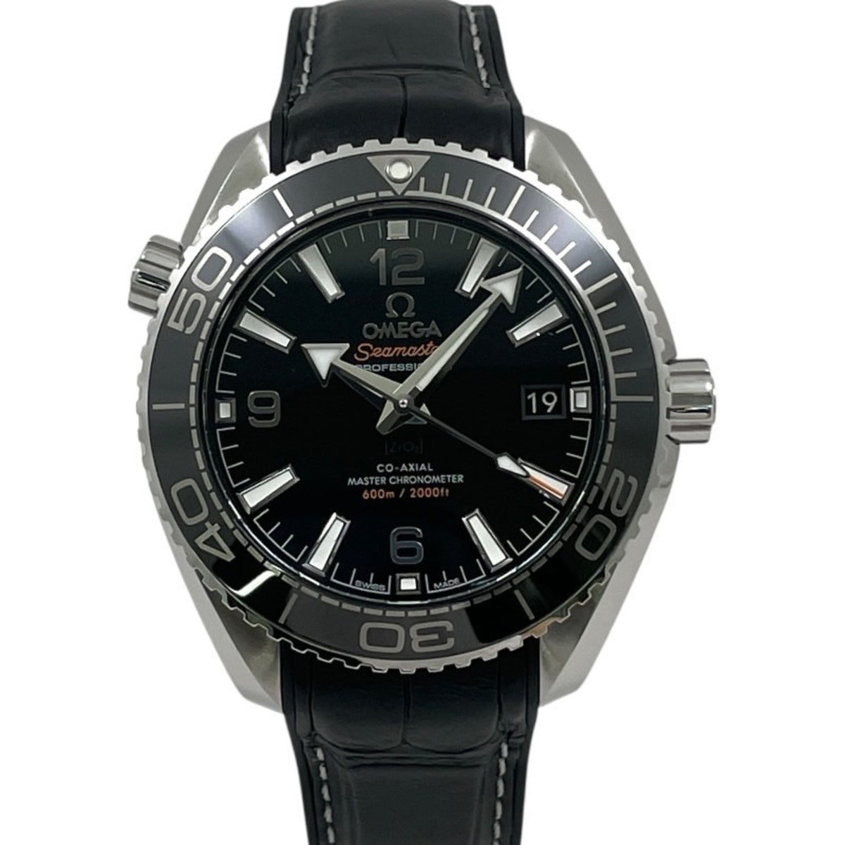 Pre-Owned OMEGA Seamaster Planet Ocean 600m 215.33.40.20.01.001 Stainless Steel Men's Automatic Co-Axial Master Chronometer Watch