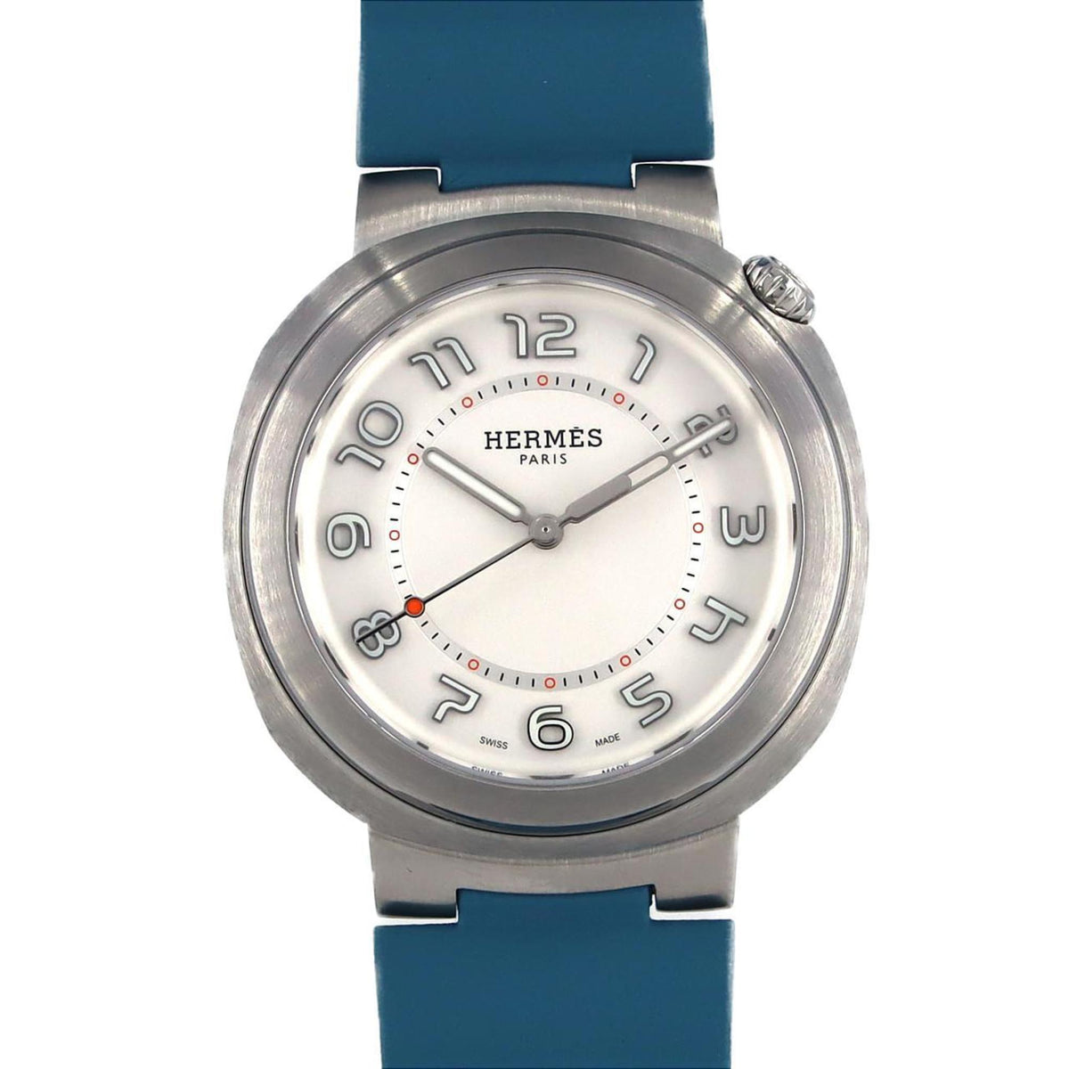 Montre-bracelet automatique Hermes Cut SD1.510 SS d'occasion 