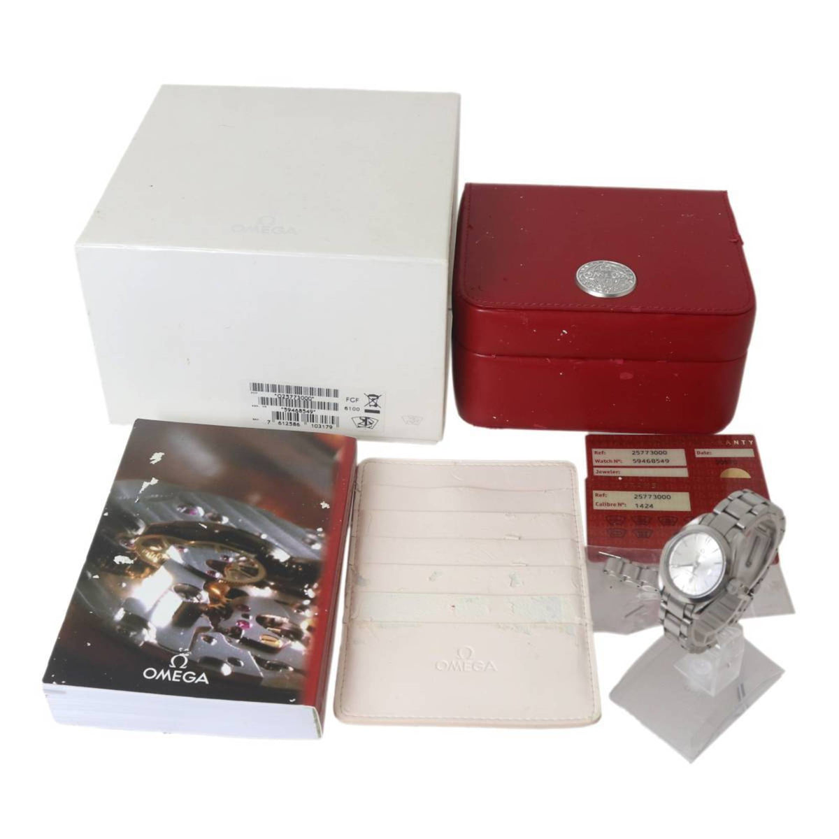 Pre-Owned OMEGA Seamaster Aqua Terra Ladies' Quartz Watch, Silver/SS ES