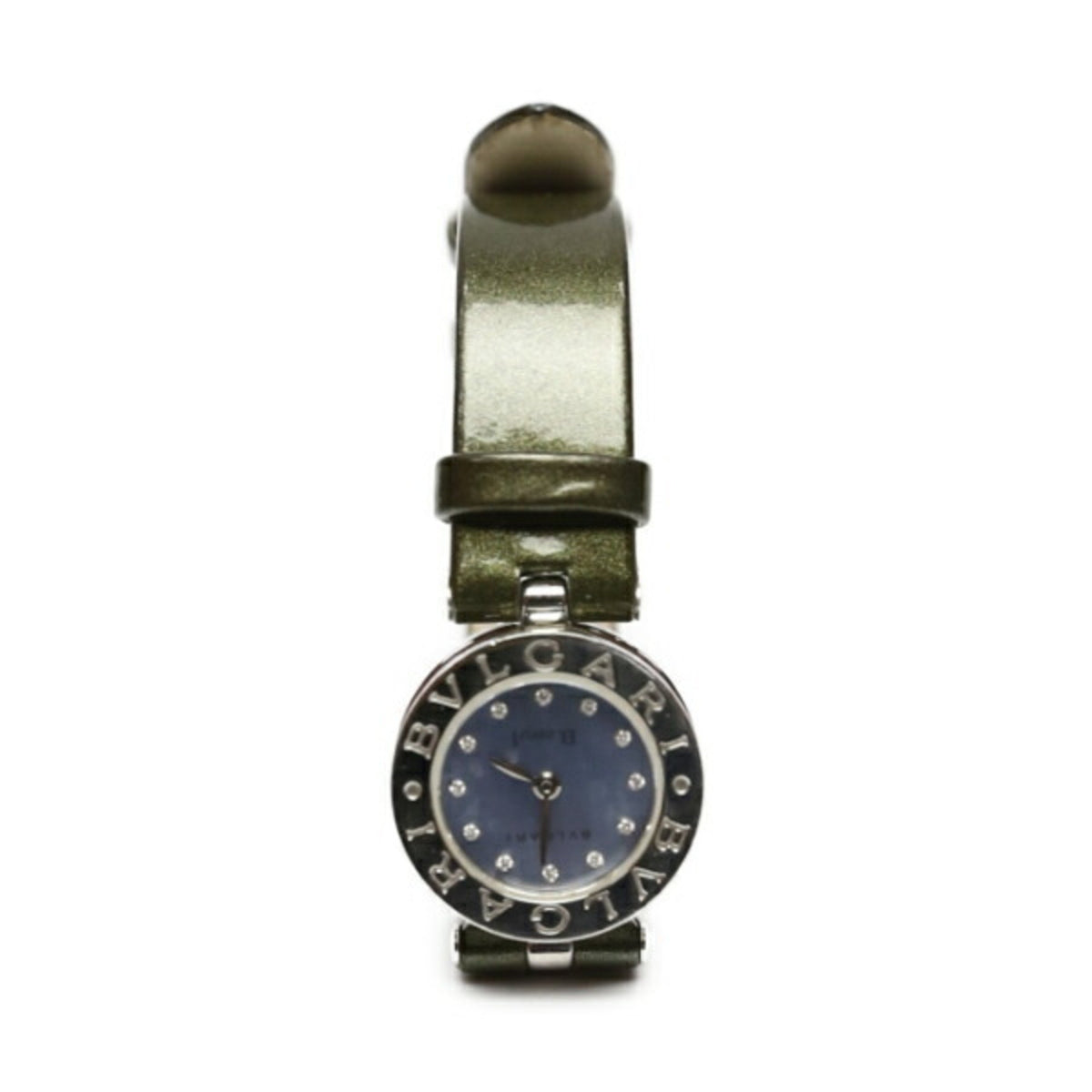 Pre-Owned BVLGARI B.zero1 Shell Dial BZ22S MP7358 Bulgari Silver Watch