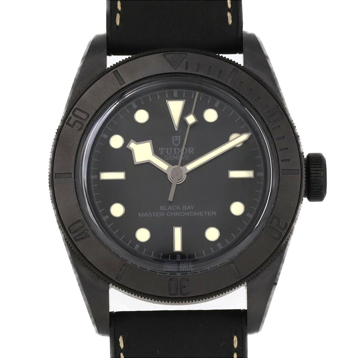 Pre-Owned Tudor Black Bay Ceramic M79210CNU-0001 Watch Automatic