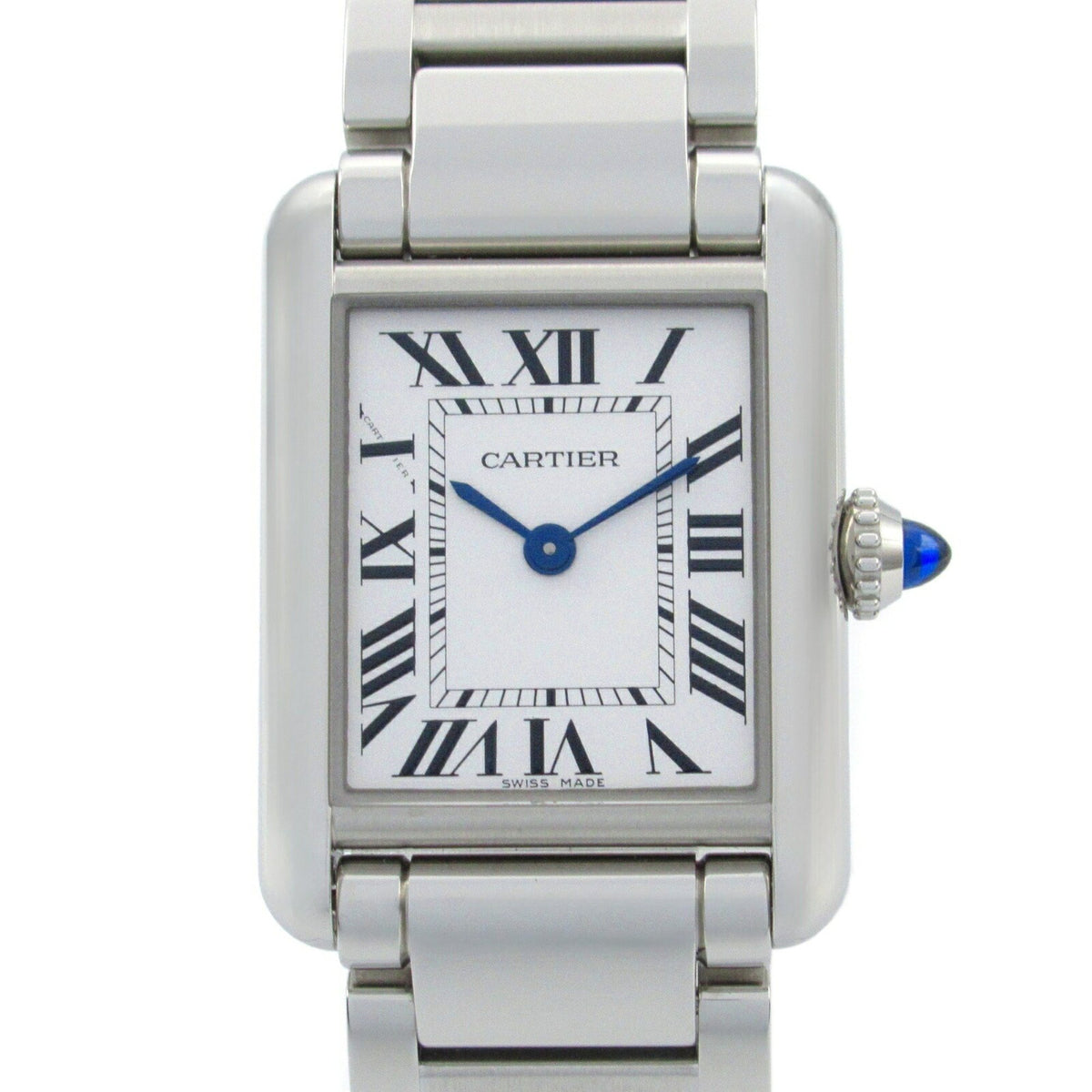 Pre-Owned CARTIER Tank Must SM Watch Stainless Steel Women's Silver WSTA0051