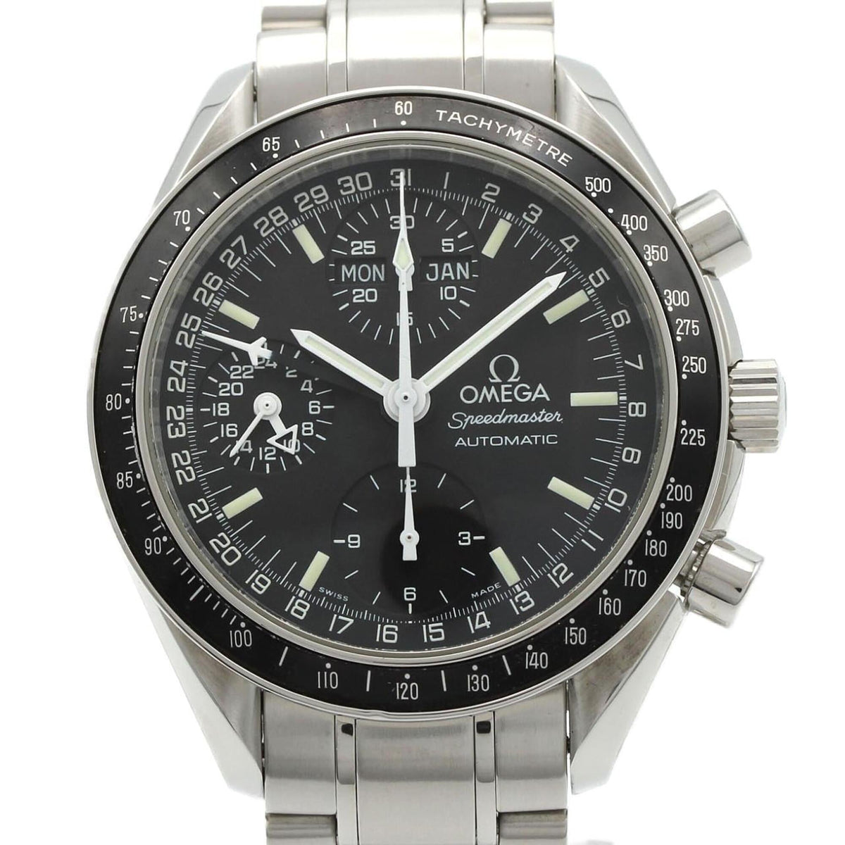 Pre-Owned Omega Speedmaster Mark 40 Cosmos 3520.50 Stainless Steel Automatic Watch