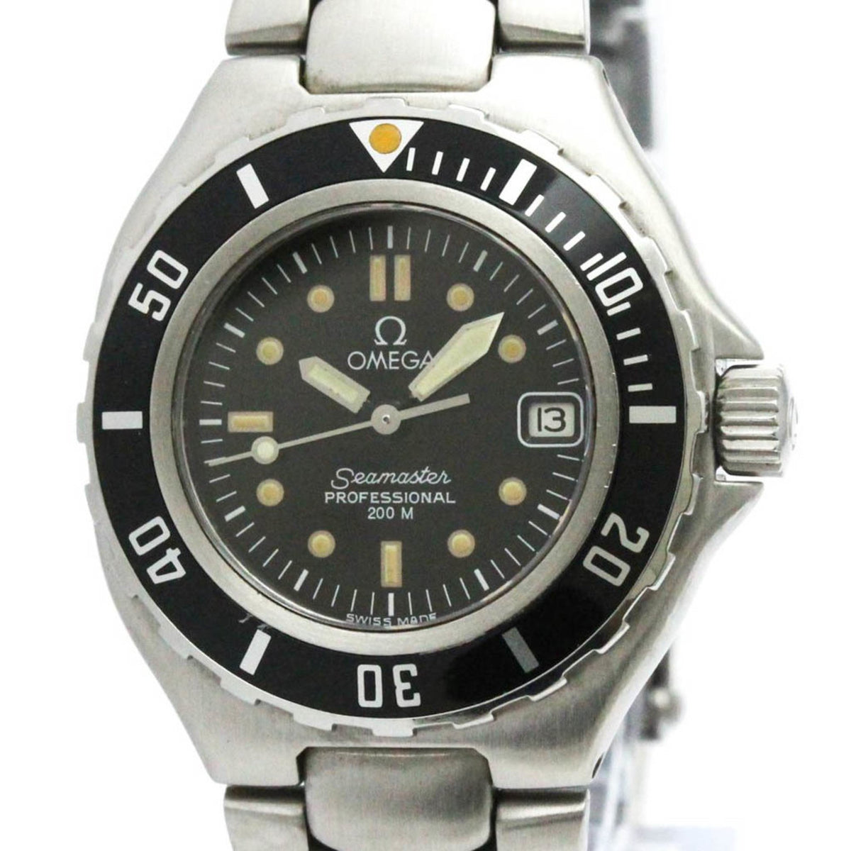 Pre-Owned OMEGA Seamaster Professional Stainless Steel Ladies Watch 796.1051 Polished
