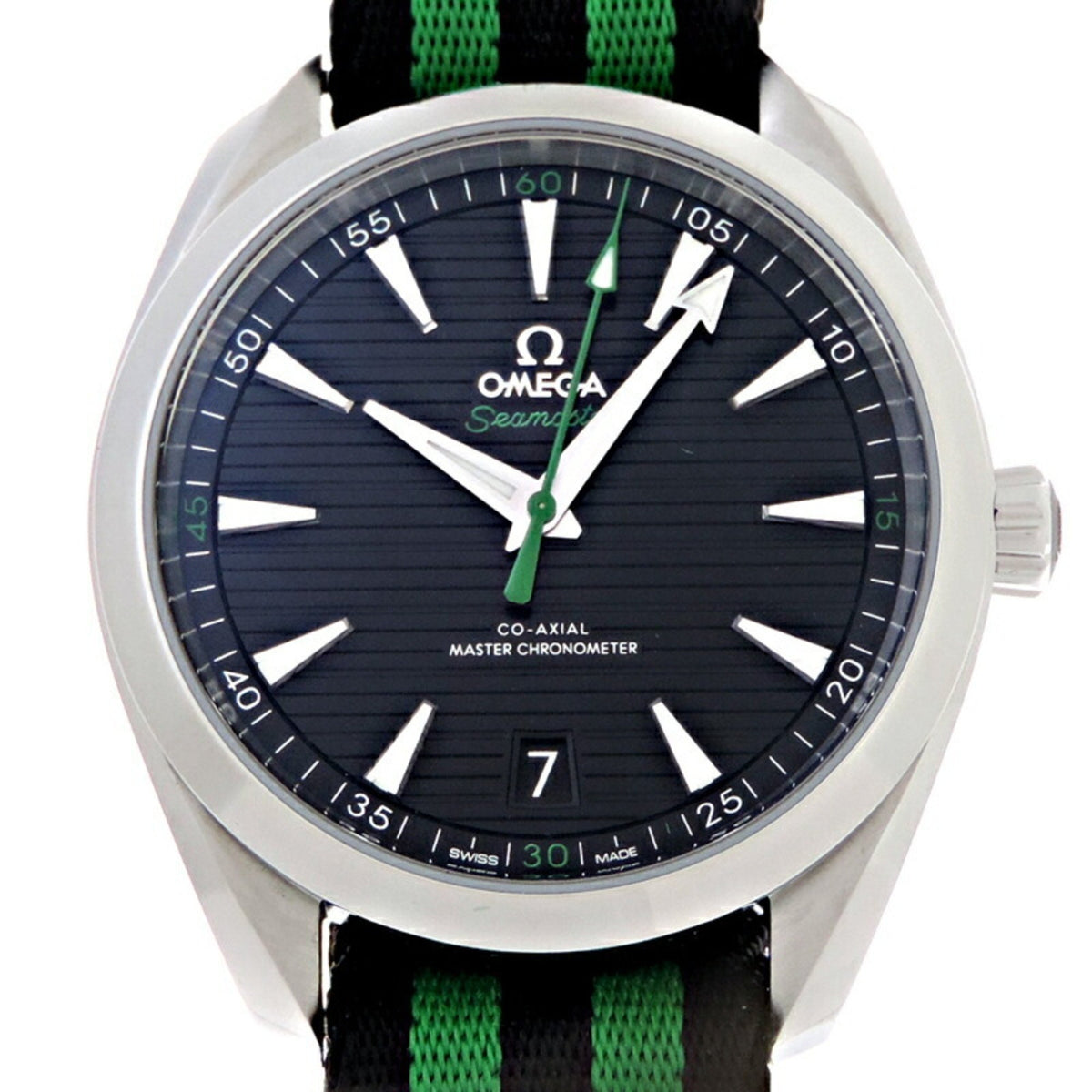 Pre-Owned Omega Seamaster Aqua Terra Golf Edition Purchased in 2024 Men's Watch 220.12.41.21.01.002