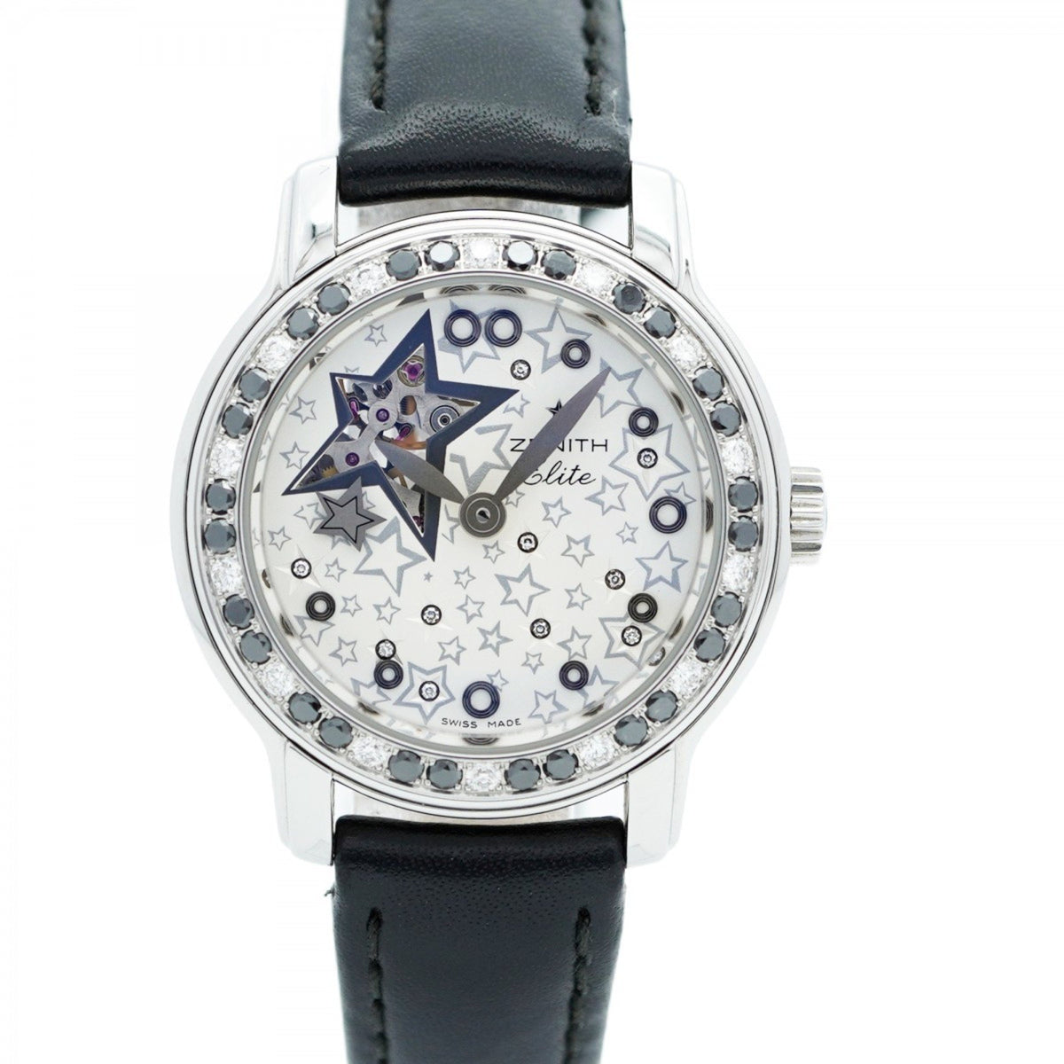 Pre-Owned Zenith Baby Star Sea 16.1221.68 01.C626 Skeleton Dial Women's Watch