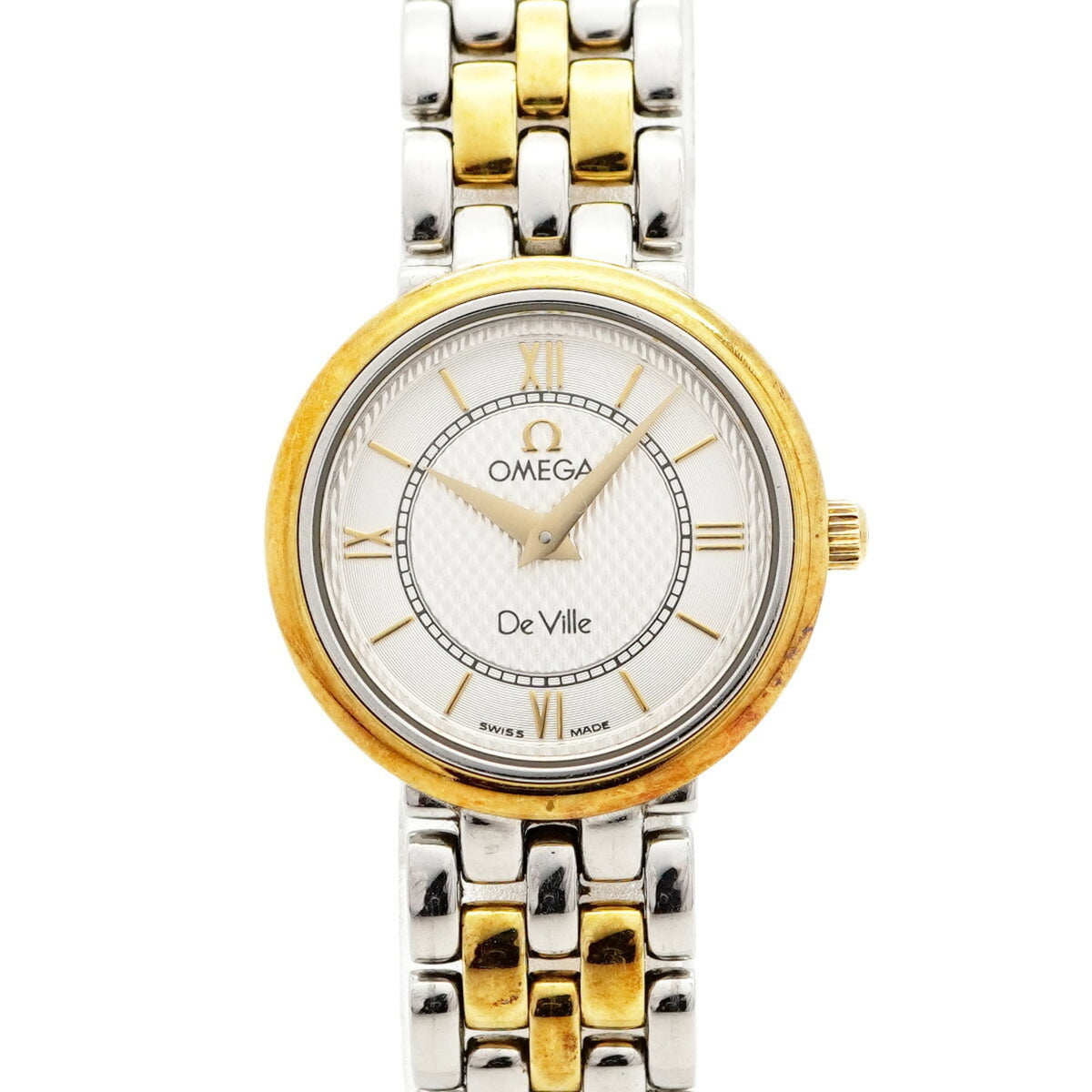 Pre-Owned Omega De Ville 7374.31 Silver Dial Women's Watch
