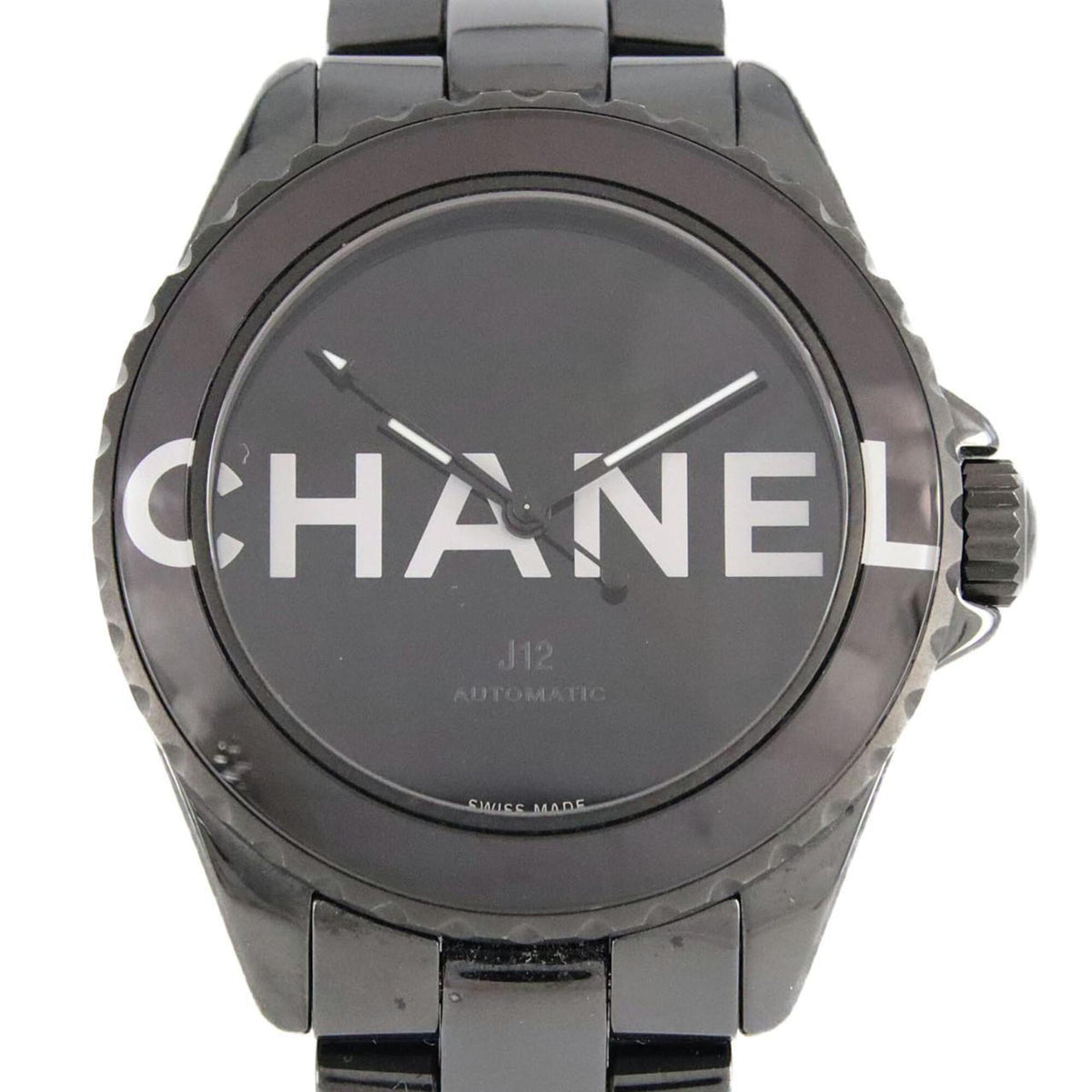 Pre-Owned Chanel J12 Wanted de 38mm Ceramic LIMITED H7418 Watch Automatic