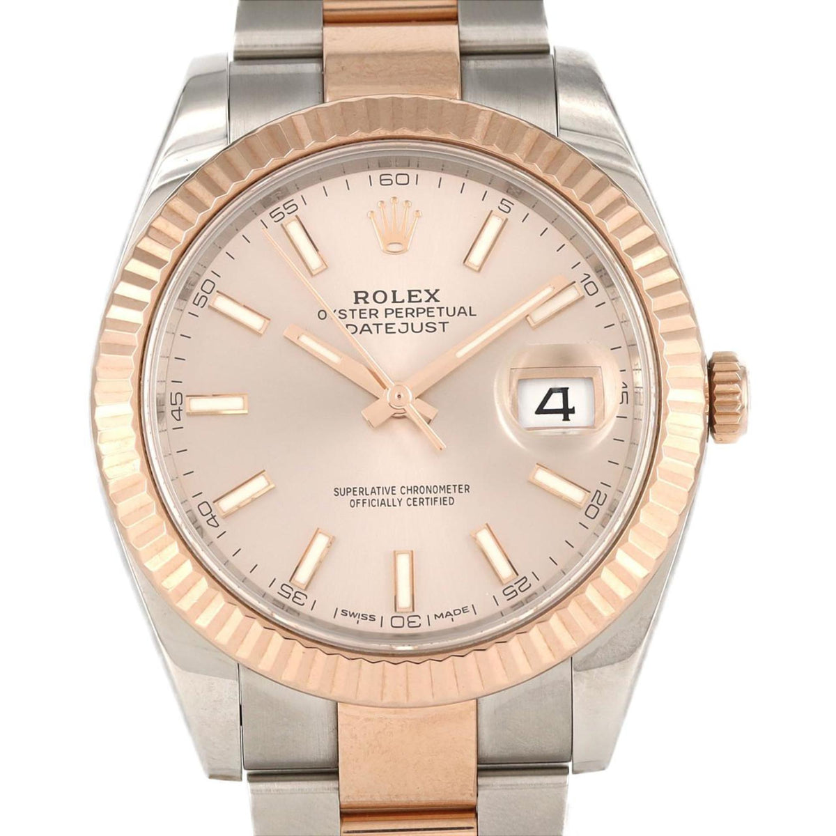 Pre-Owned Rolex Datejust 126331?3 SSxPG Automatic Watch, Random Number