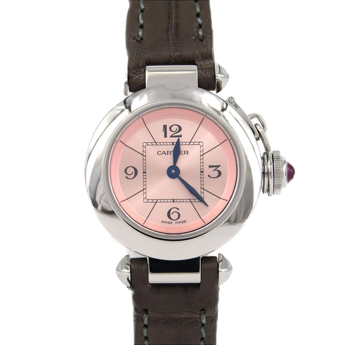 Pre-Owned Cartier Miss Pasha W3140026 SS Quartz Watch