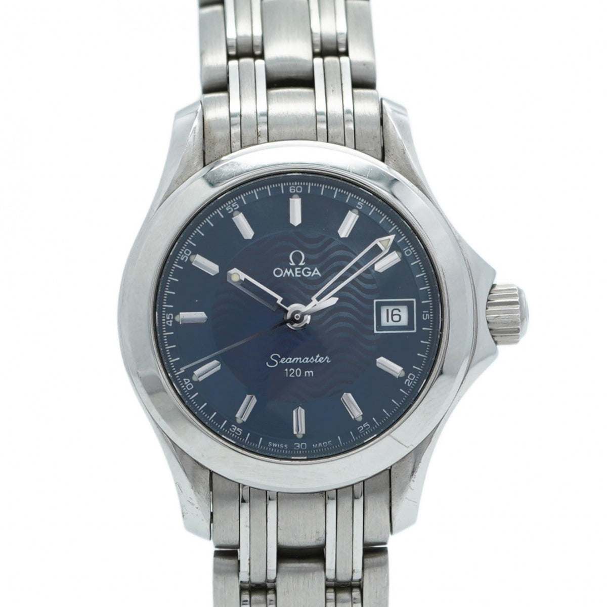 Pre-Owned Omega Seamaster 2581.81 Blue Dial Women's Watch