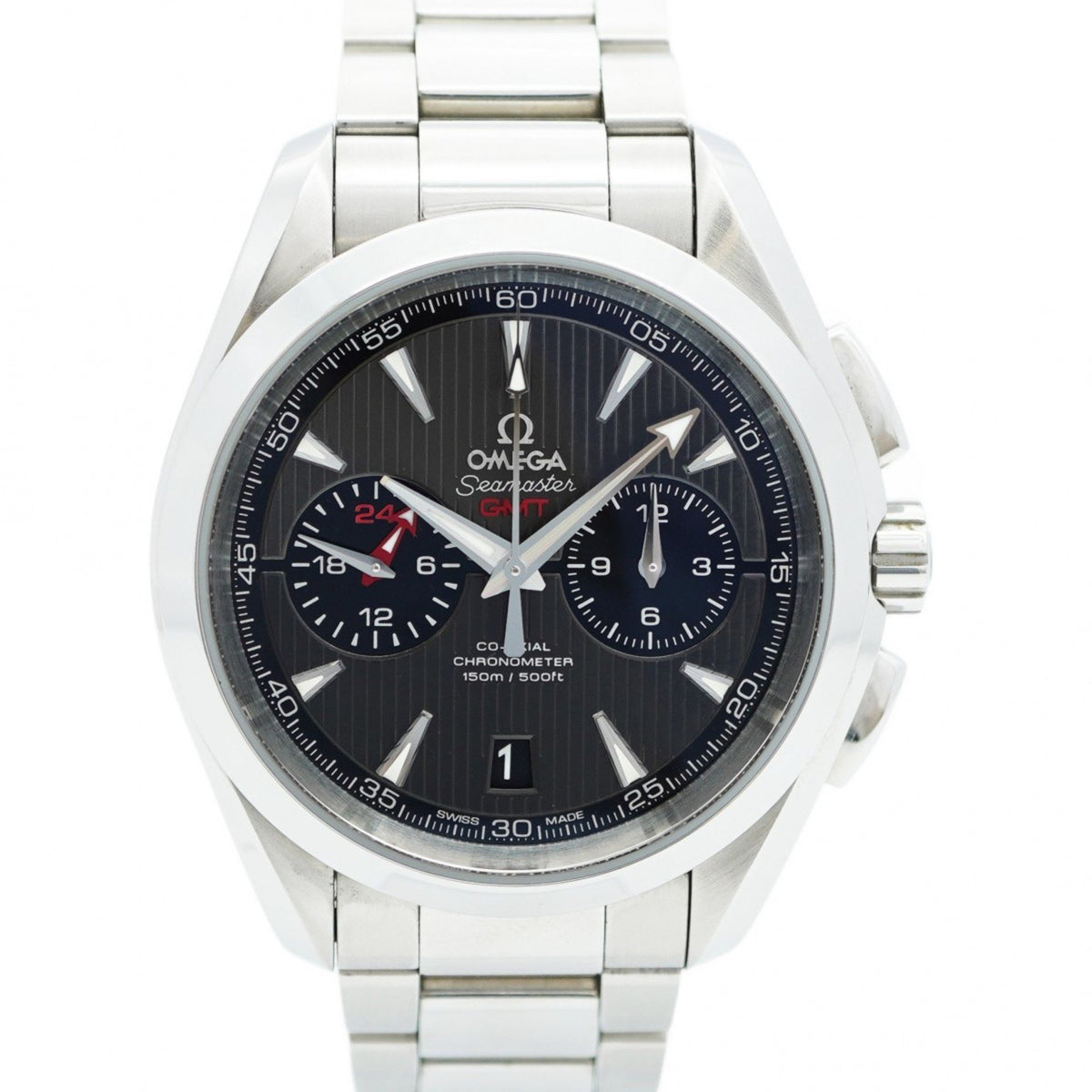 Pre-Owned Omega Seamaster 231.10.43.52.06.001 Gray Dial Men's Watch